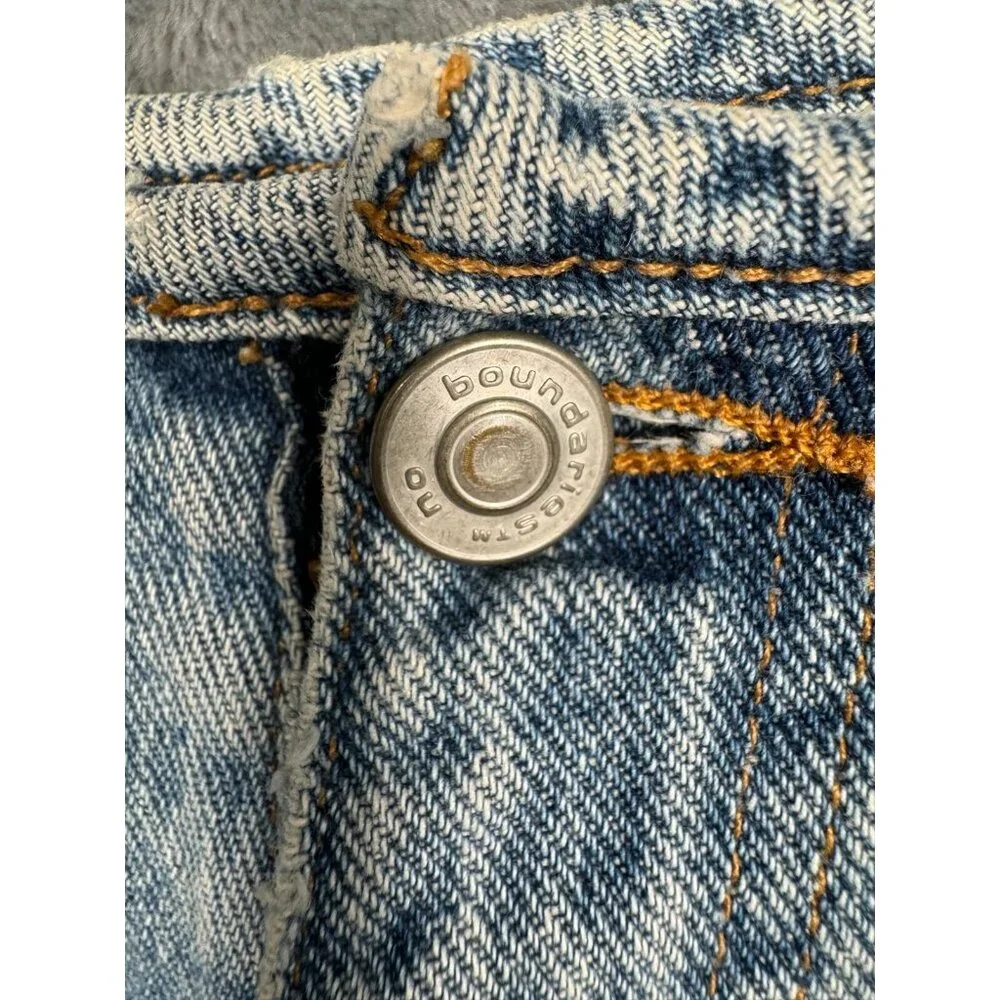 No Boundaries Denim Shorts Blue Adult 11 Pre-Owned - Picture 3 of 13